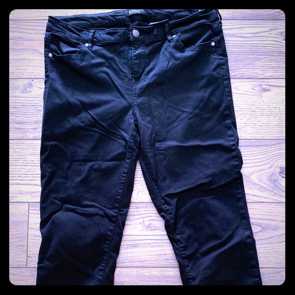 Black jegging jeans